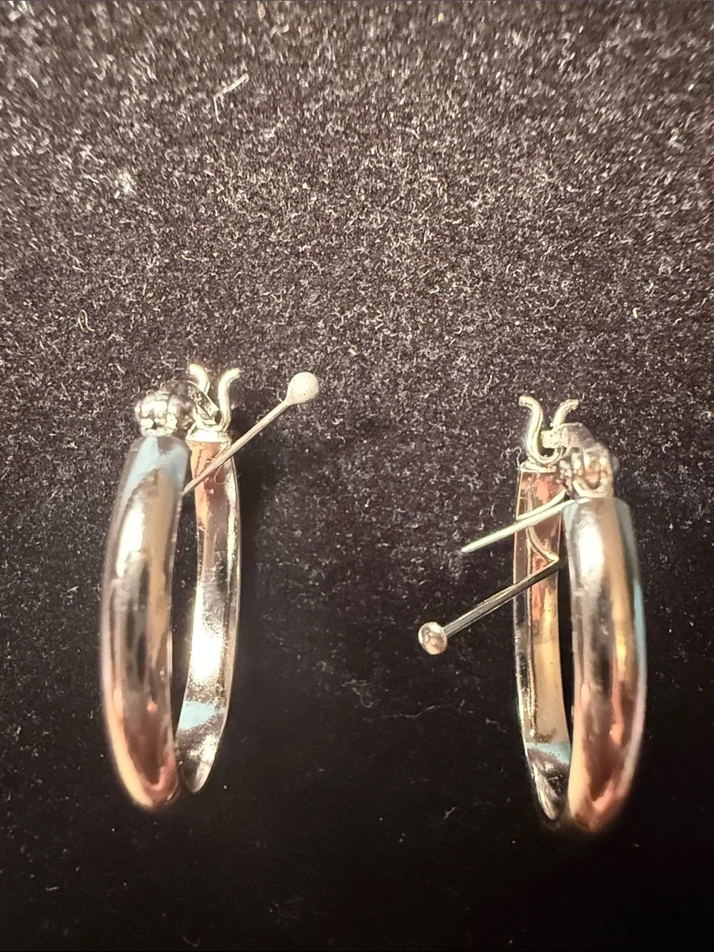 Classic Sterling Silver Hoop Earrings - Women Jewelry